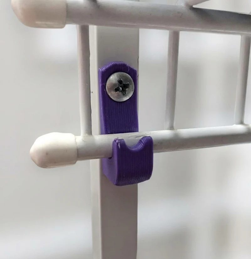 Clips d'étagère Closetmaid pour étagères en fil métallique
