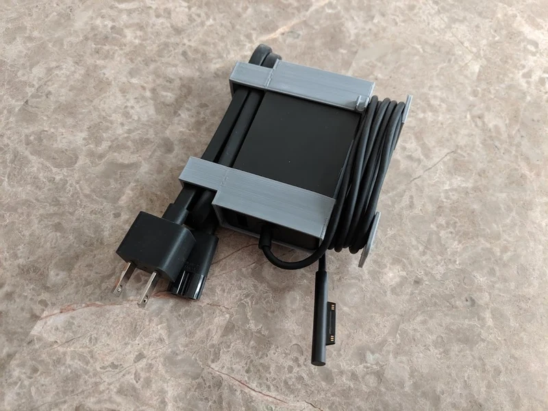 Organisateur de câbles d'alimentation pour Surface Pro 3/4 Laptop