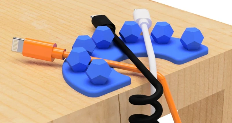 Support de câble USB (Dodécagone régulier)