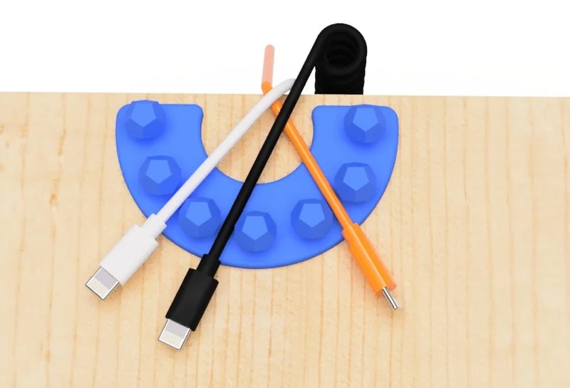 Support de câble USB (Dodécagone régulier)