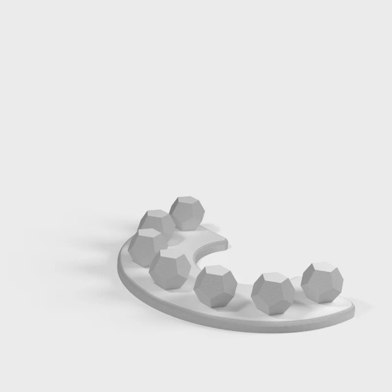 Support de câble USB (Dodécagone régulier)
