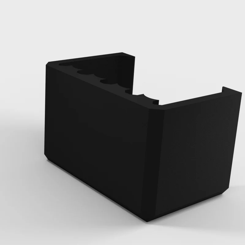 Organisateur de câbles de 4 mm pour serre-joint de bureau (modulaire)