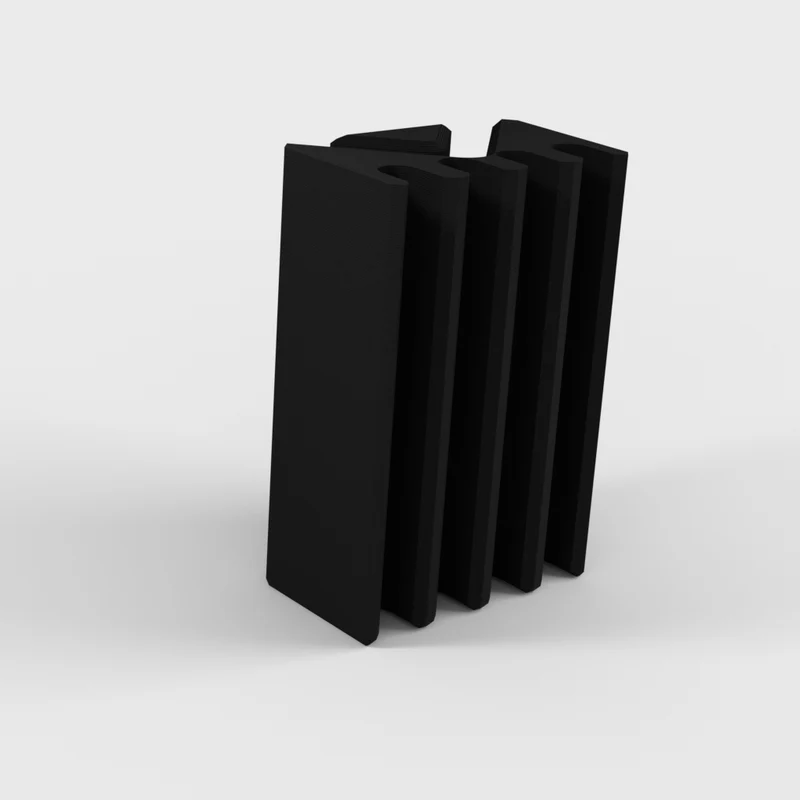 Organisateur de câbles de 4 mm pour serre-joint de bureau (modulaire)
