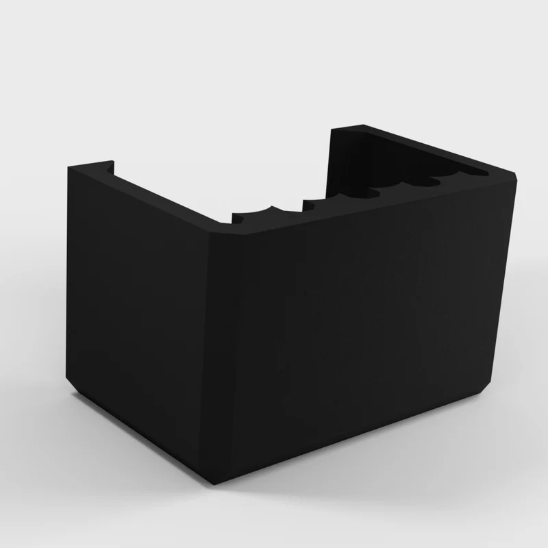 Organisateur de câbles de 4 mm pour serre-joint de bureau (modulaire)