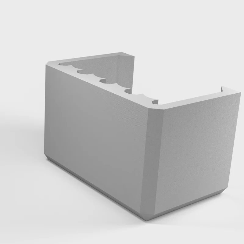 Organisateur de câbles de 4 mm pour serre-joint de bureau (modulaire)