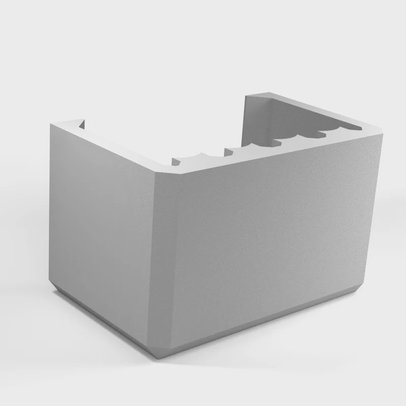 Organisateur de câbles de 4 mm pour serre-joint de bureau (modulaire)