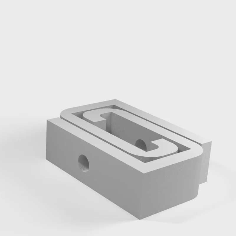 Support de câble VESA M6 pour une gestion efficace des câbles