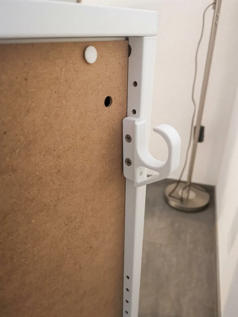 Crochet de câble pour montage latéral - Gestion optimale des câbles