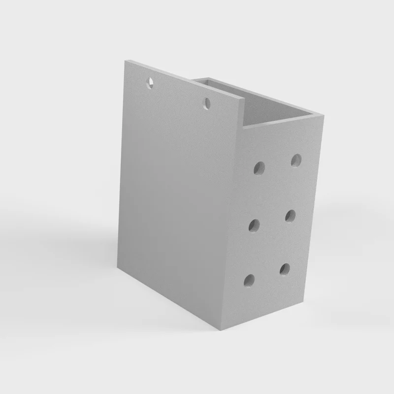 Support d'alimentation Cricut avec gestion des câbles et refroidissement optimisé