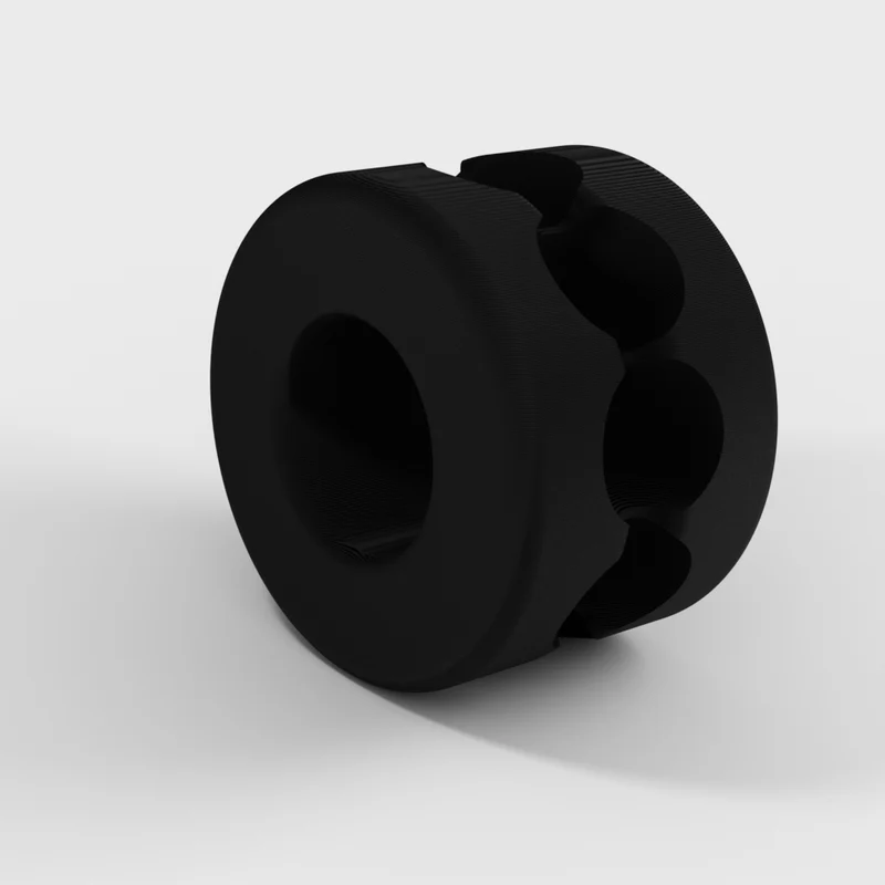 Support de câble enroulé pour organisation de câbles