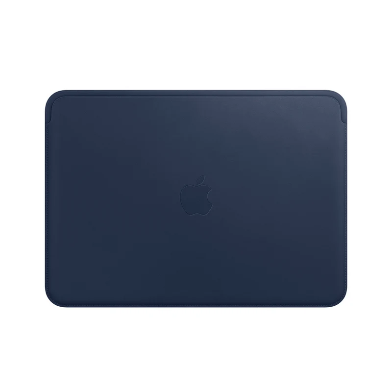 Apple MacBook Pro 13 pouces housse en cuir - Bleu Nuit