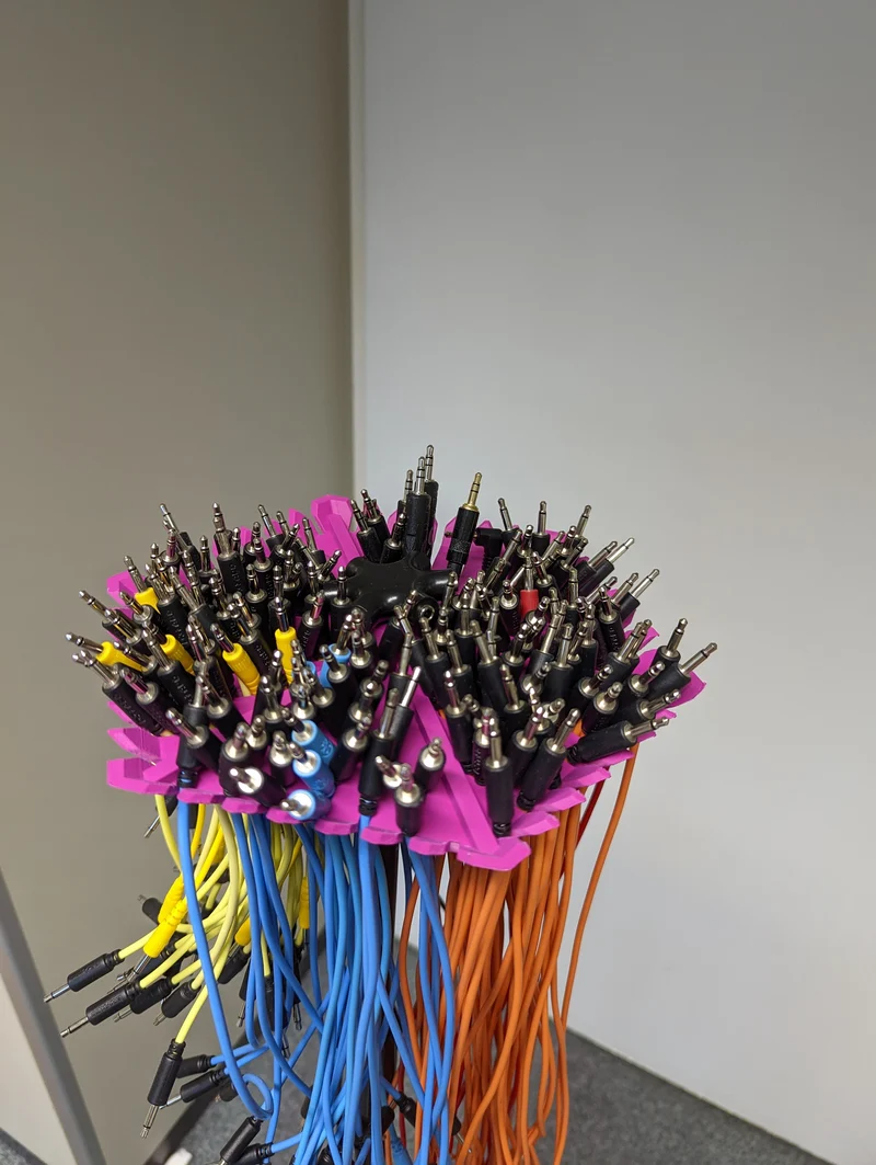 Support de câble Eurorack pour pied de microphone