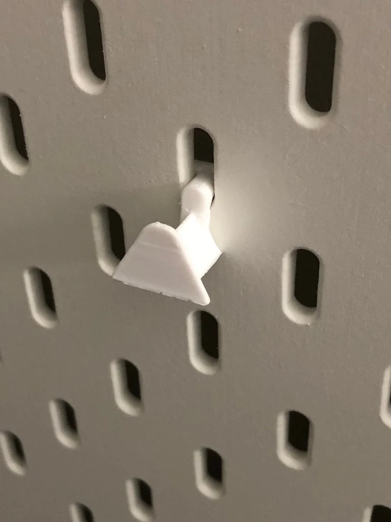 Support pratique pour coupe-fils pour panneau mural IKEA Skadis