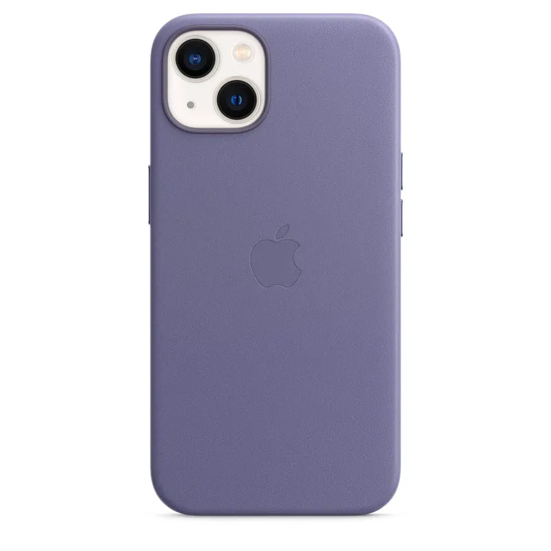 Apple iPhone 13 coque en cuir - Glycine