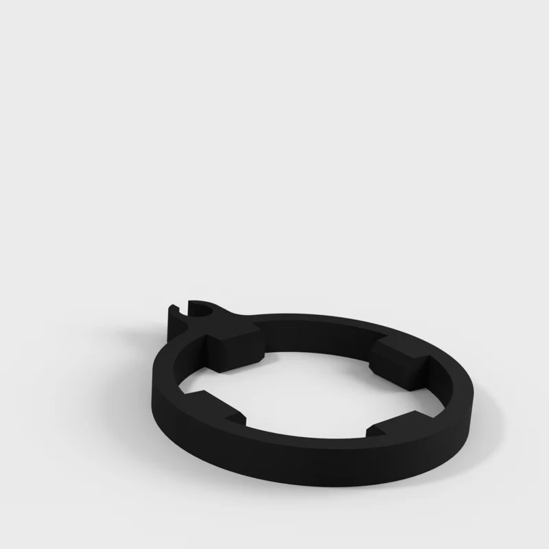 Support de webcam flexible pour Octolapse avec bagues de verrouillage et gestion des câbles