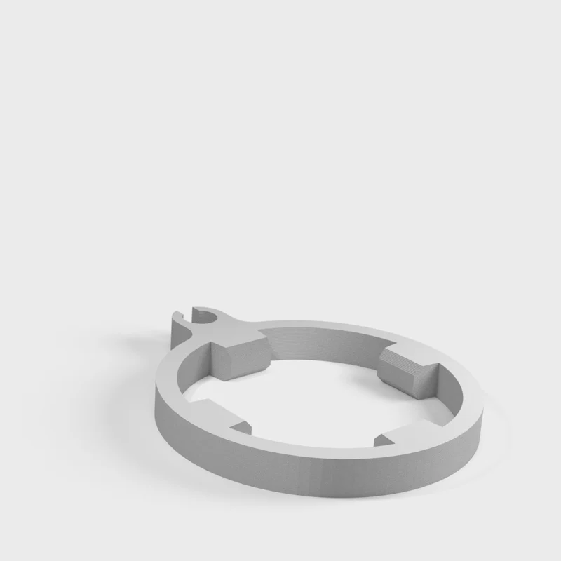 Support de webcam flexible pour Octolapse avec bagues de verrouillage et gestion des câbles