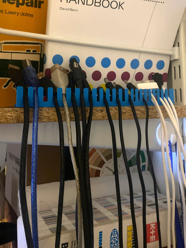 Support de câble simple pour montage horizontal