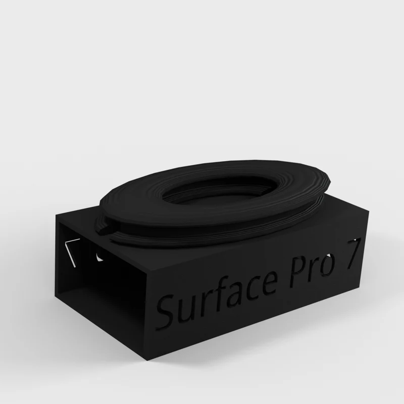 Organisateur de câbles d'alimentation pour Surface Pro 7