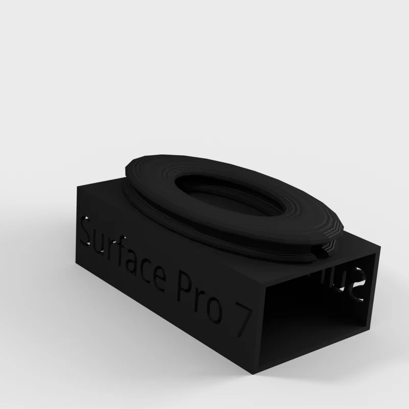 Organisateur de câbles d'alimentation pour Surface Pro 7