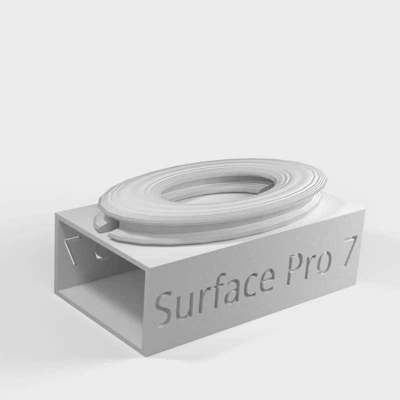 Organisateur de câbles d'alimentation pour Surface Pro 7