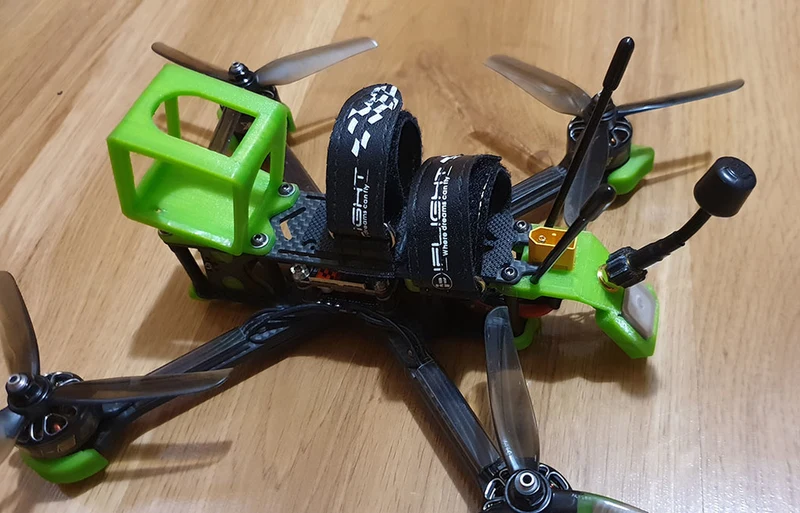 Support multifonctionnel iFlight Nazgul5 pour antenne RX, GPS et XT60