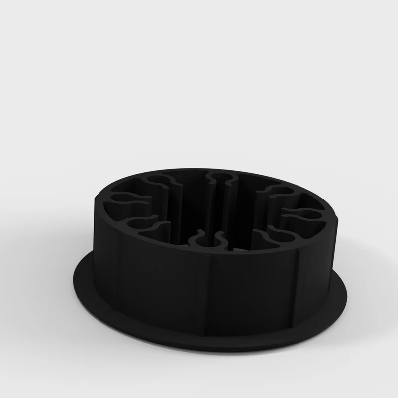 Gestionnaire de câbles rond pour bureau