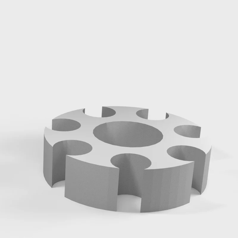 Organisateur de câble USB heptagonal