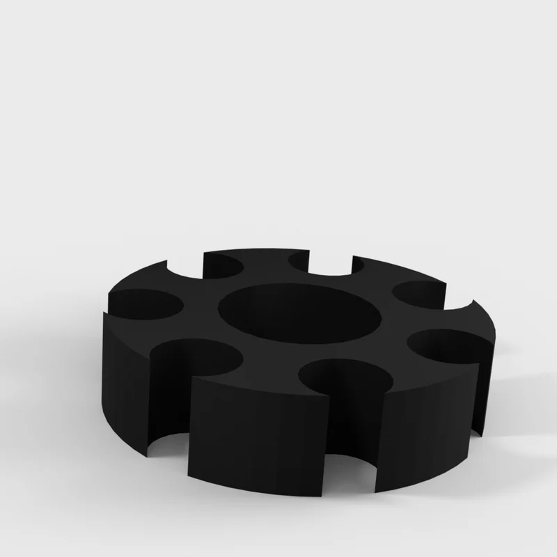 Organisateur de câble USB heptagonal