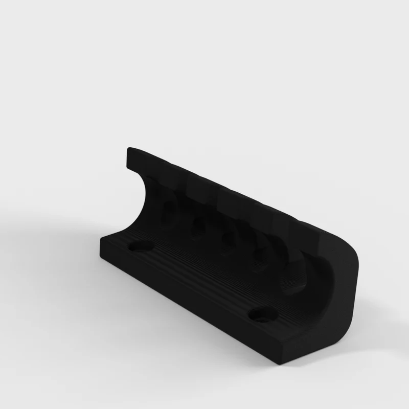 Organisateur de câbles flexible avec fixation à vis pour câbles de chargeur et de souris
