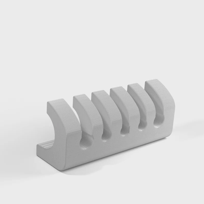 Organisateur de câbles flexible avec fixation à vis pour câbles de chargeur et de souris