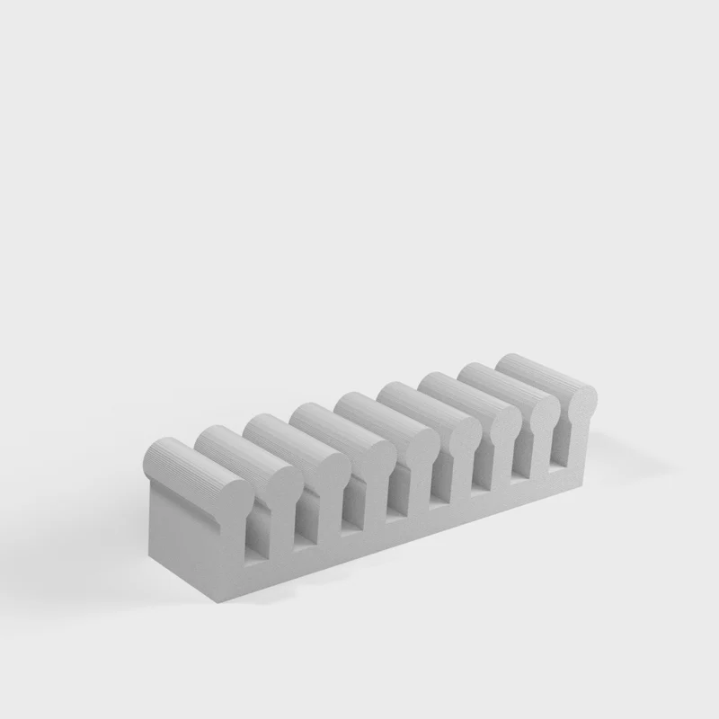 Organisateur de câbles flexible pour câbles et fils