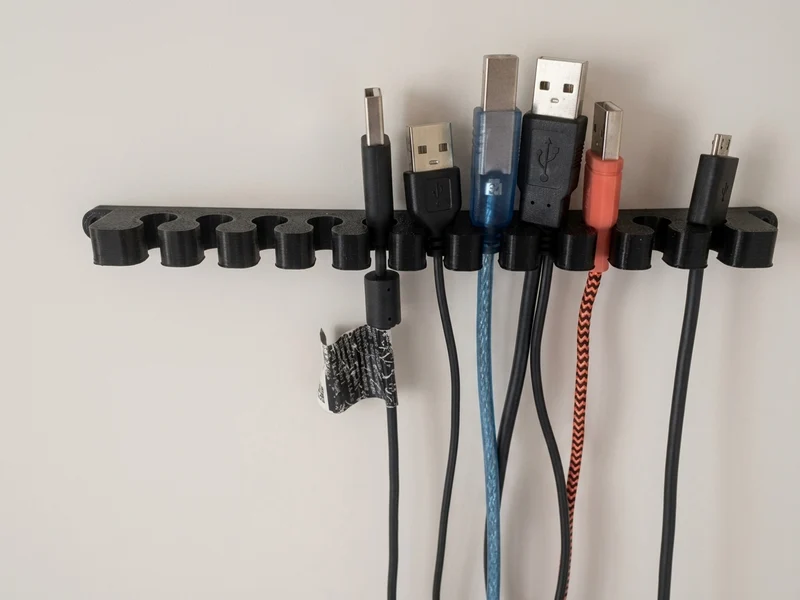Support de câble pour câbles USB avec 11 emplacements