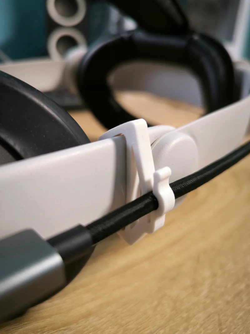 Support de câble USB-C Meta Quest 3 pour KIWI Comfort Head Strap