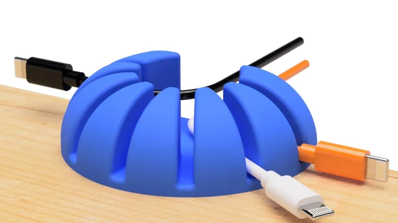 Support de câble USB circulaire