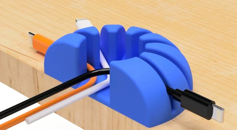 Support de câble USB circulaire