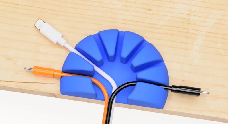Support de câble USB circulaire