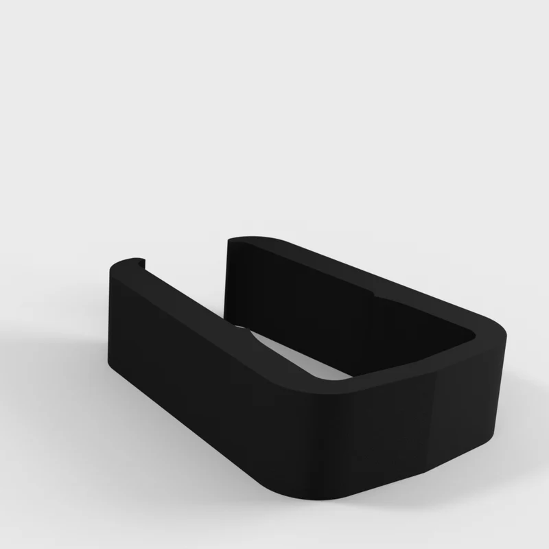 Clips de câble pour tube carré de 20 mm – Pour bureaux CubiCubi