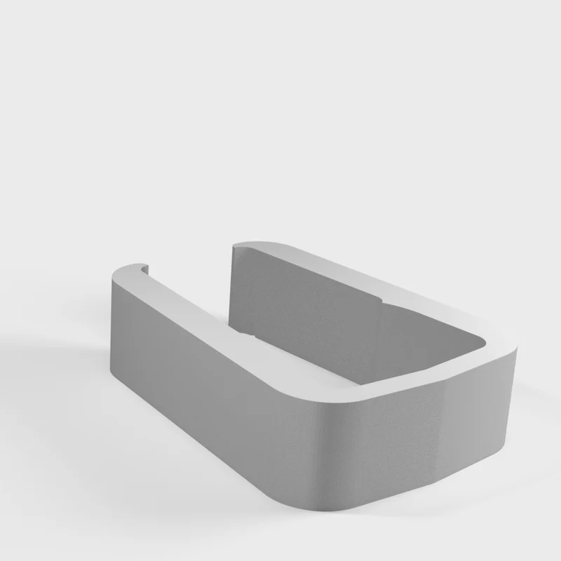 Clips de câble pour tube carré de 20 mm – Pour bureaux CubiCubi