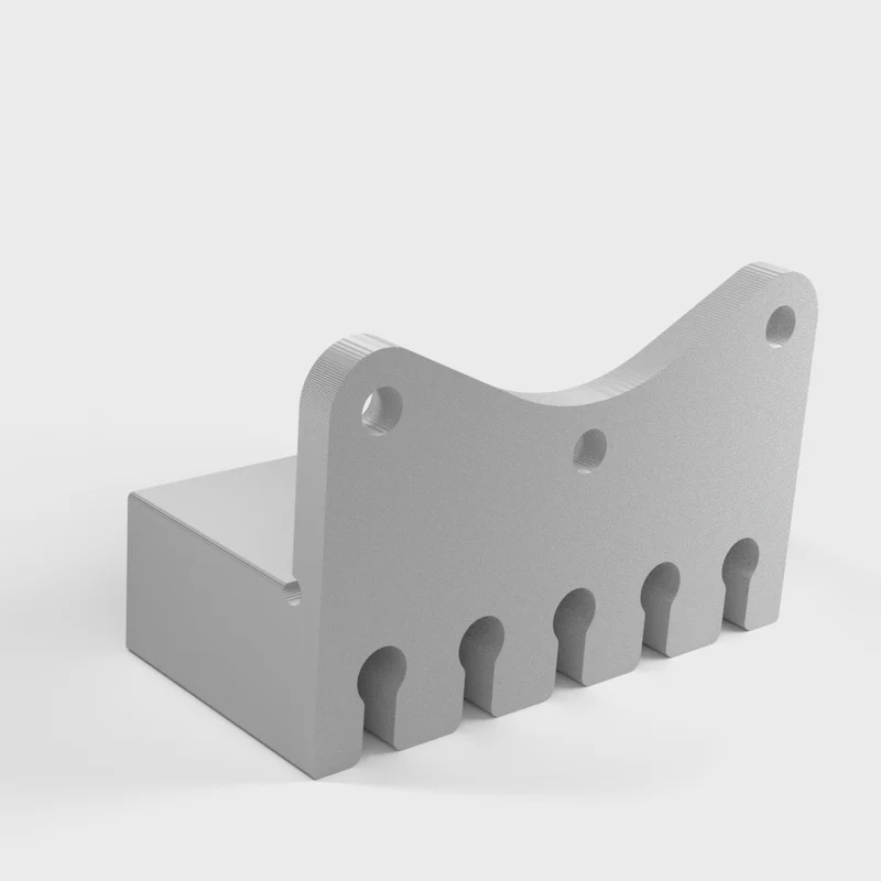 Support de câble discret pour bureau