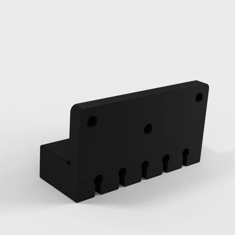 Support de câble discret pour bureau