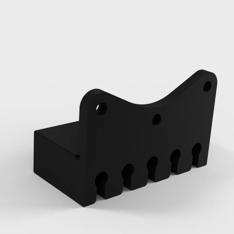 Support de câble discret pour bureau