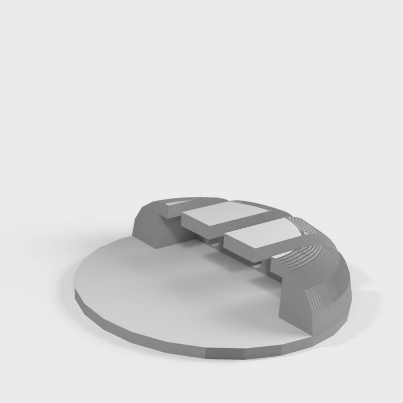 Support de câble efficace pour trois câbles