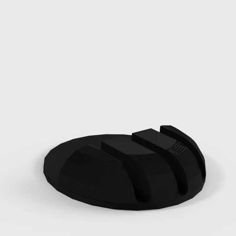 Support de câble efficace pour trois câbles
