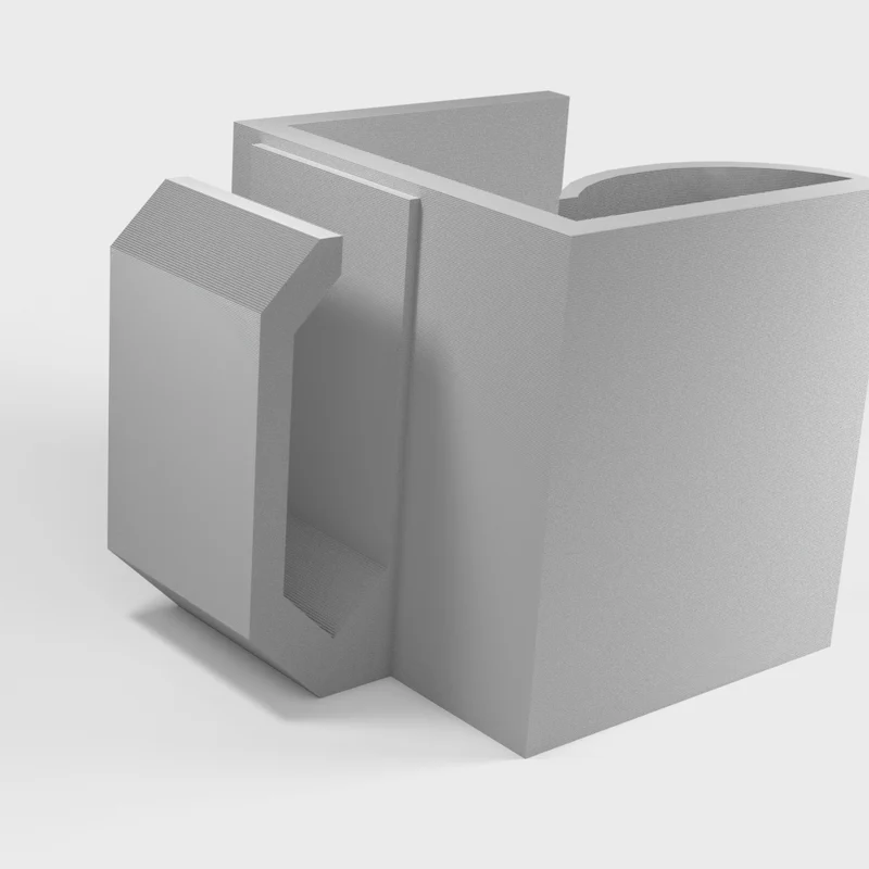 Clip-on Support de câble pour bureau