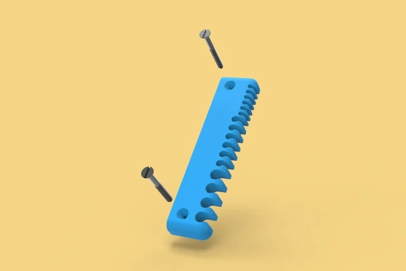 Organisateur de câbles de bureau avec diamètres multifonctionnels