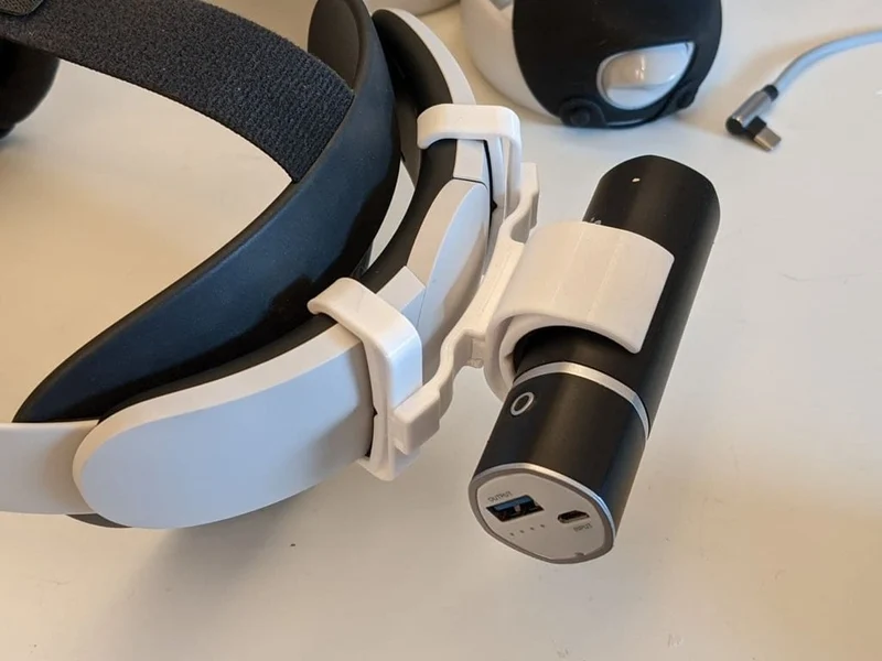 Support de batterie clip-on pour Oculus Quest 2 Elite Strap