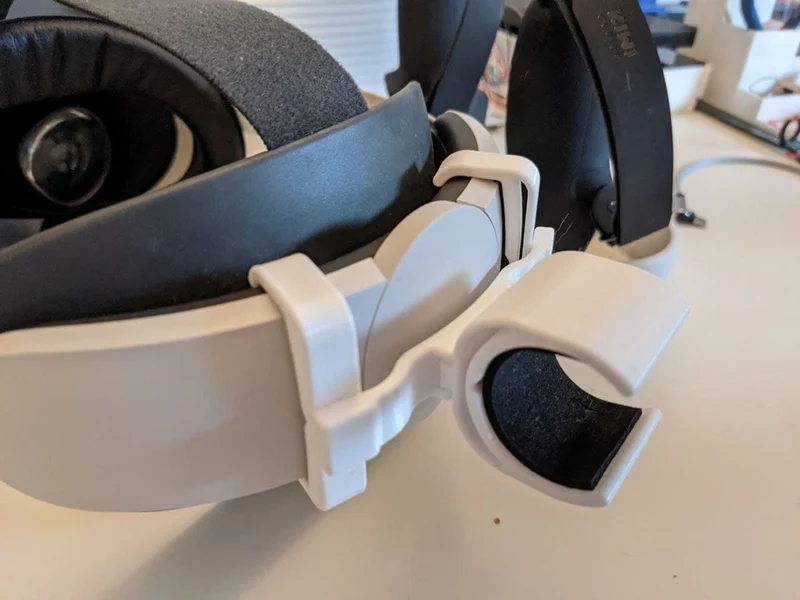 Support de batterie clip-on pour Oculus Quest 2 Elite Strap