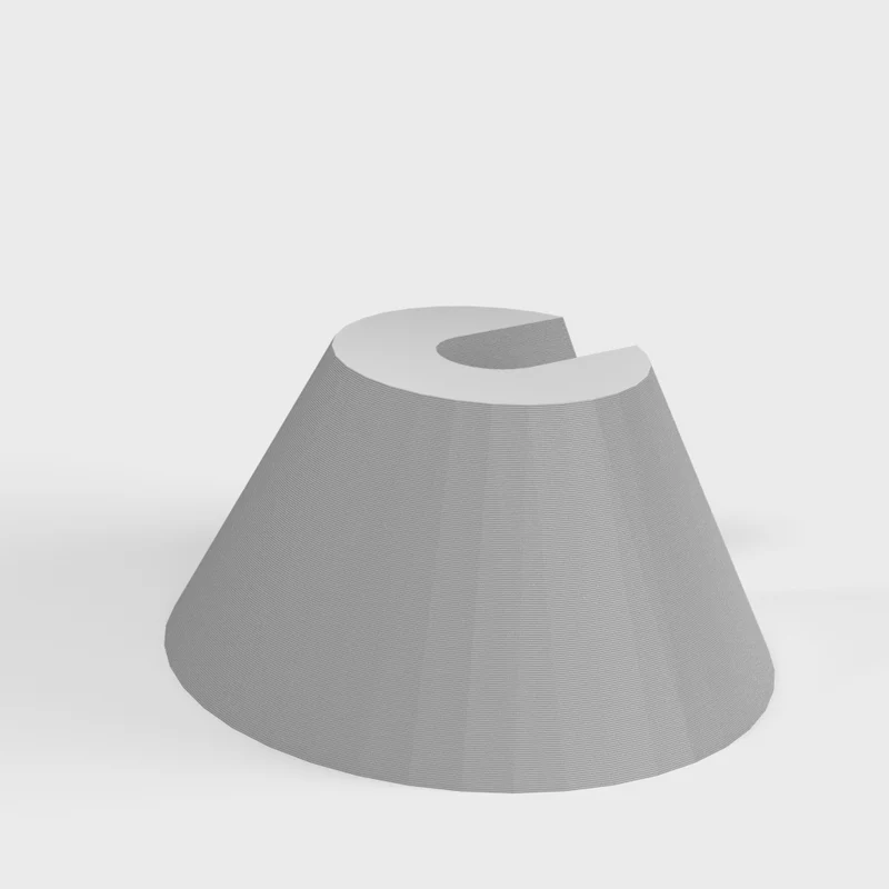 Support de filament suspendu avec mouvement sans friction
