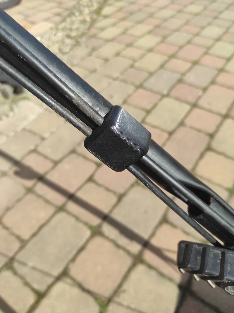 Support de câble et de fil pratique pour tube de 22 mm