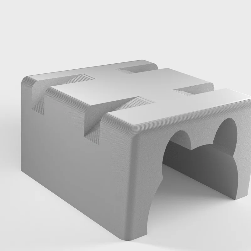 Support de câble et de fil pratique pour tube de 22 mm